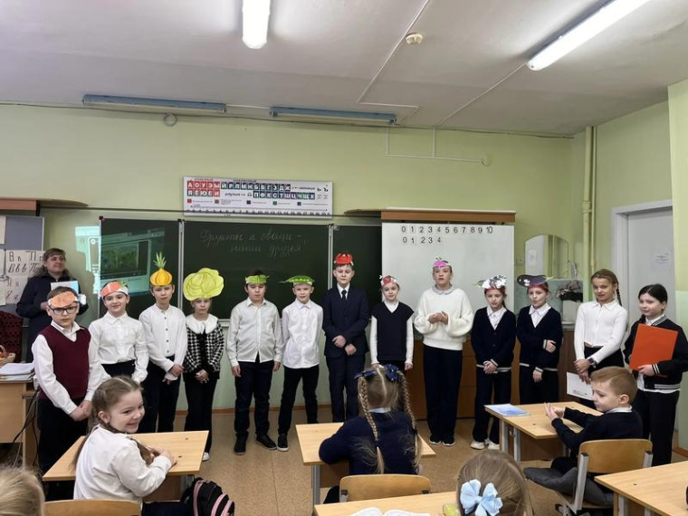 День питания в гимназии.